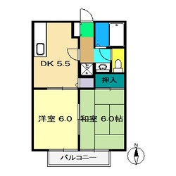 津ノ宮ガーデンの物件間取画像